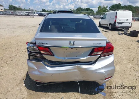 2015 Honda Civic Se из США, поврежденный, VIN 2HGFB2F70FH545495